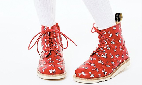 Young Soles collaborates with Peanuts